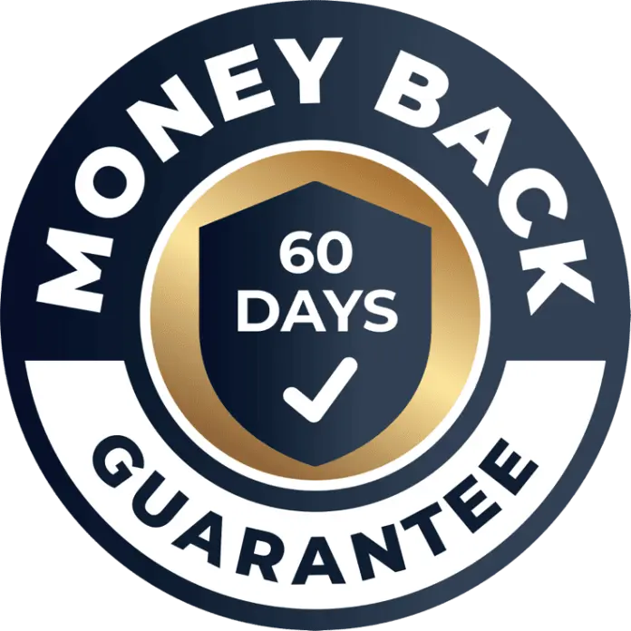 Vertigenics 60-day money-back guarantee for risk-free purchase