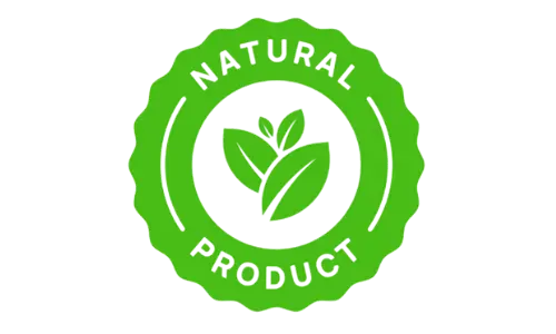 Made with natural ingredients, free from chemicals and synthetic fillers